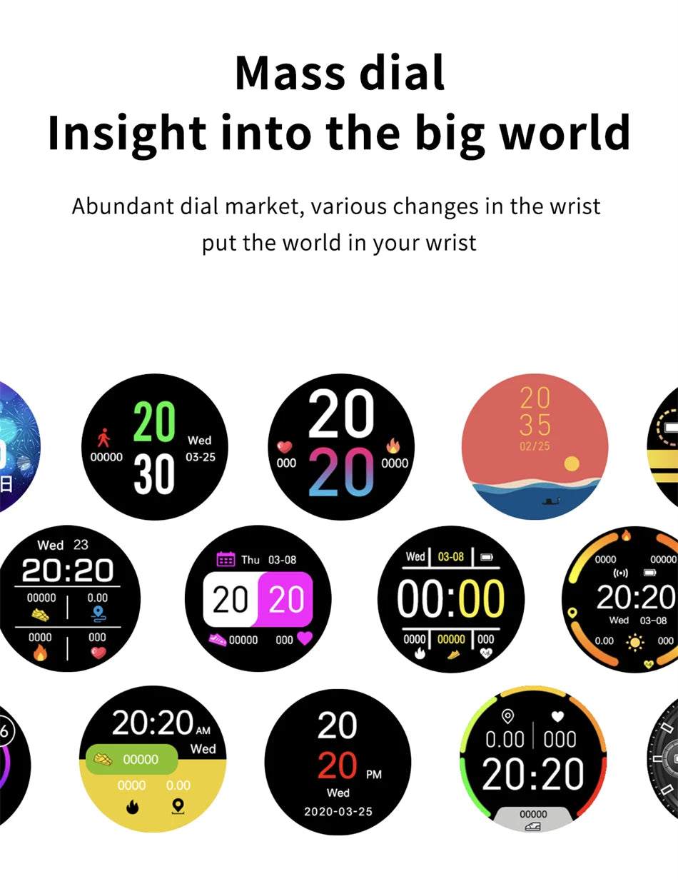 LIGE Smartwatch for Women & Men – Bluetooth Calls and Fitness Tracking
