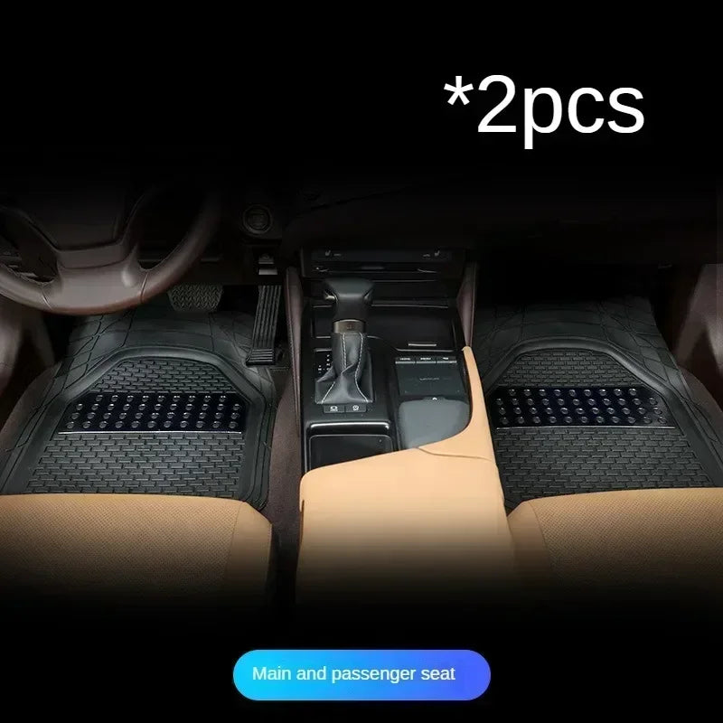 All Season Universal Rubber Auto Floor Mats Car Waterproof Carpet Mats Vehicles Interior Floor Protective mats For Automobiles