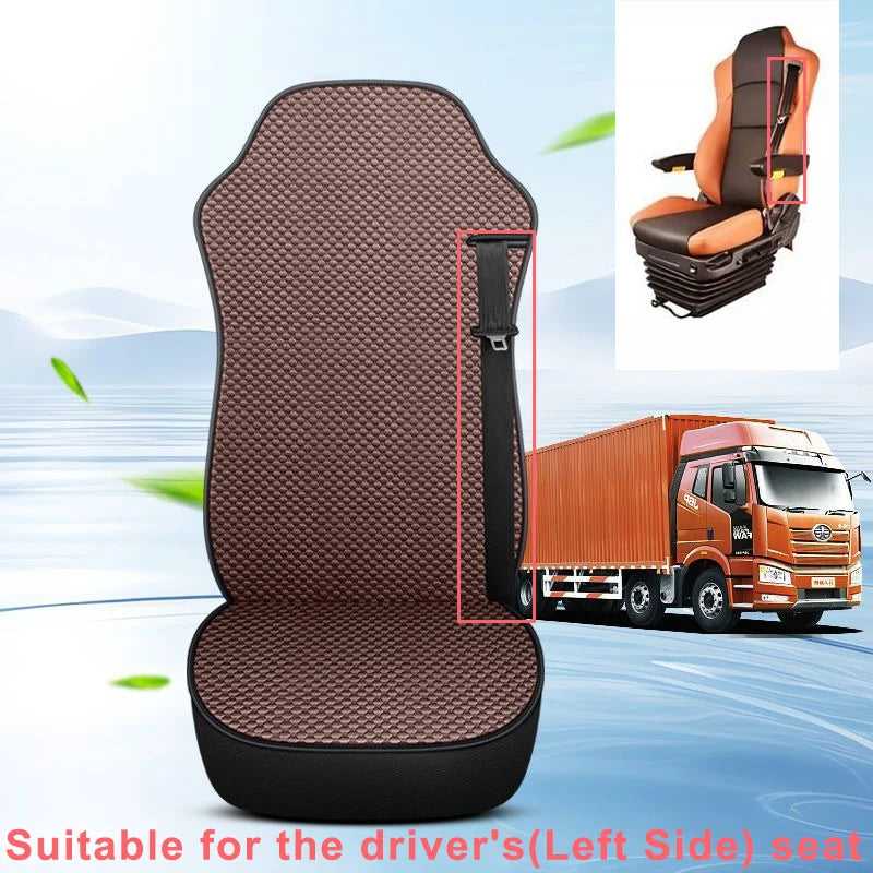 Truck Lorry BusTrucks Seat Cushion Cover for KAMAZ SCANIA IVECO ISUZU MAN Renault DAF Hino TATRA SANY Summer Cool Brethable