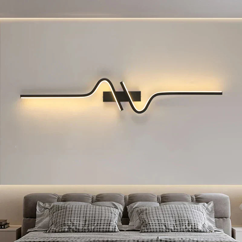 Modern Sleek Nordic LED Wall Lamp for Indoor Lighting