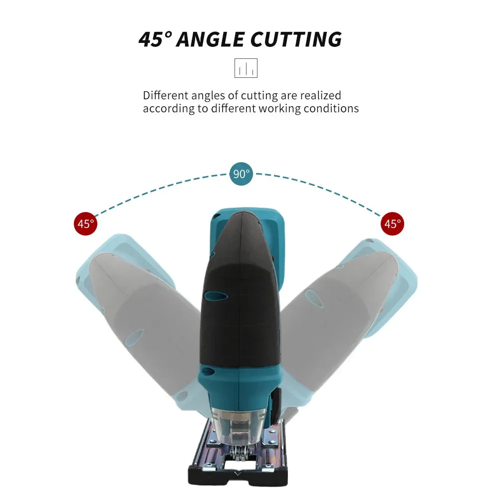 Makita-Compatible Cordless Jigsaw – Brushless, 2000RPM