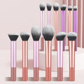 12pcs Professional Makeup Brush Set – Multifunctional Cosmetic Brushes