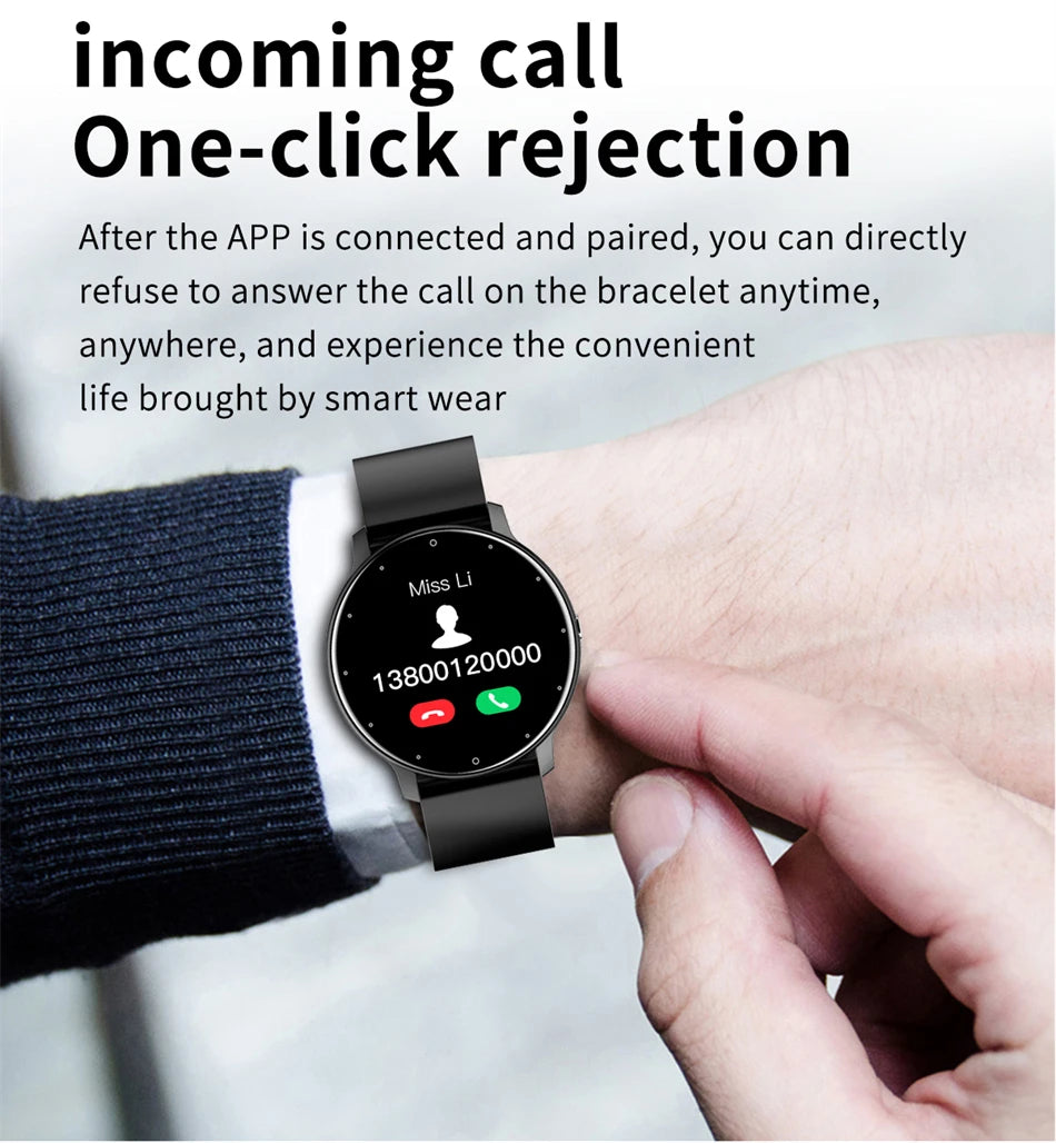 LIGE Smartwatch for Women & Men – Bluetooth Calls and Fitness Tracking