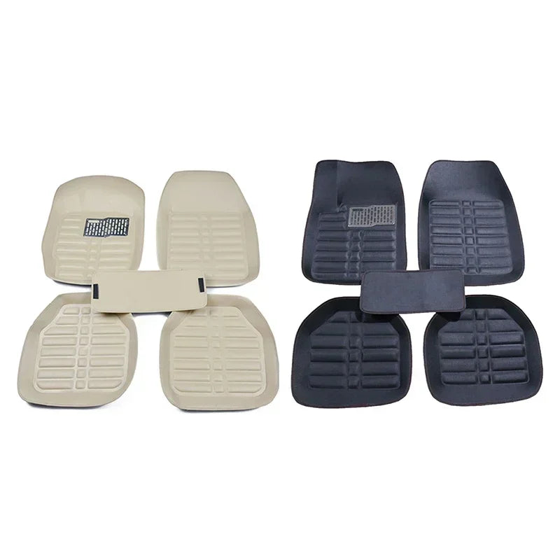 Car floor mat universal anti slip mat new car interior PU leather durable anti slip mat Accessories