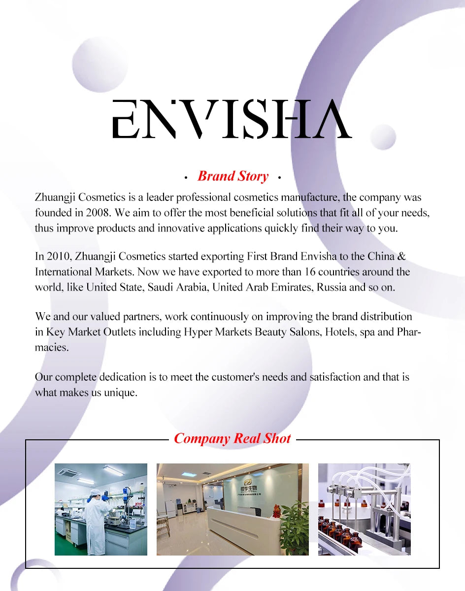 ENVISHA Facial Moisturising Cream 60ml