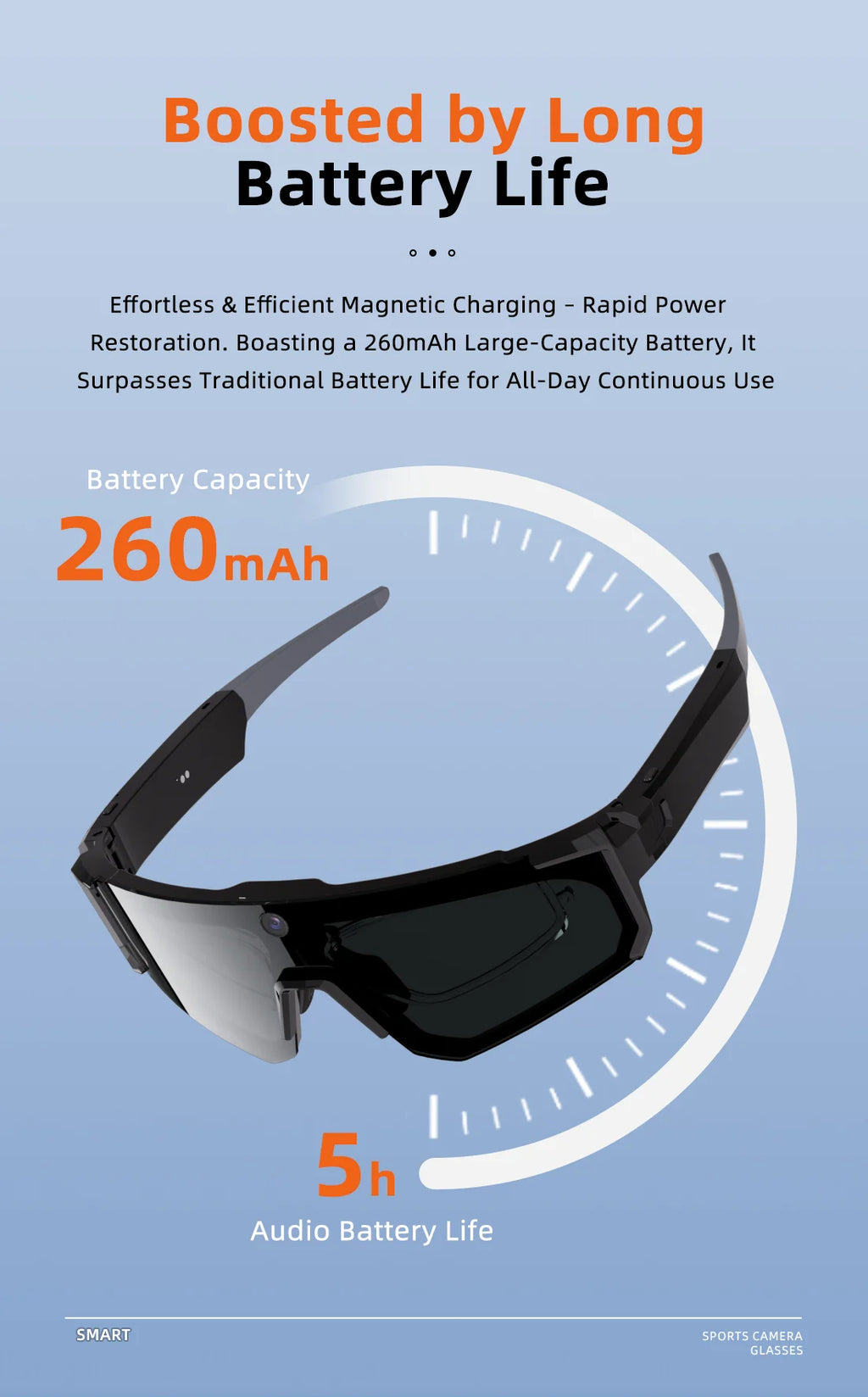 2026 New Smart Glasses Men 800W HD Photo Video Bluetooth Call Translation Anti Glare Running Baseball Sunglasses Cycling Glasses