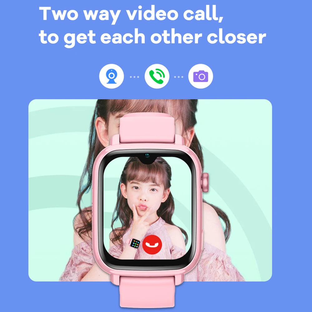 4G Kids GPS Smart Watch with Video Call & SOS