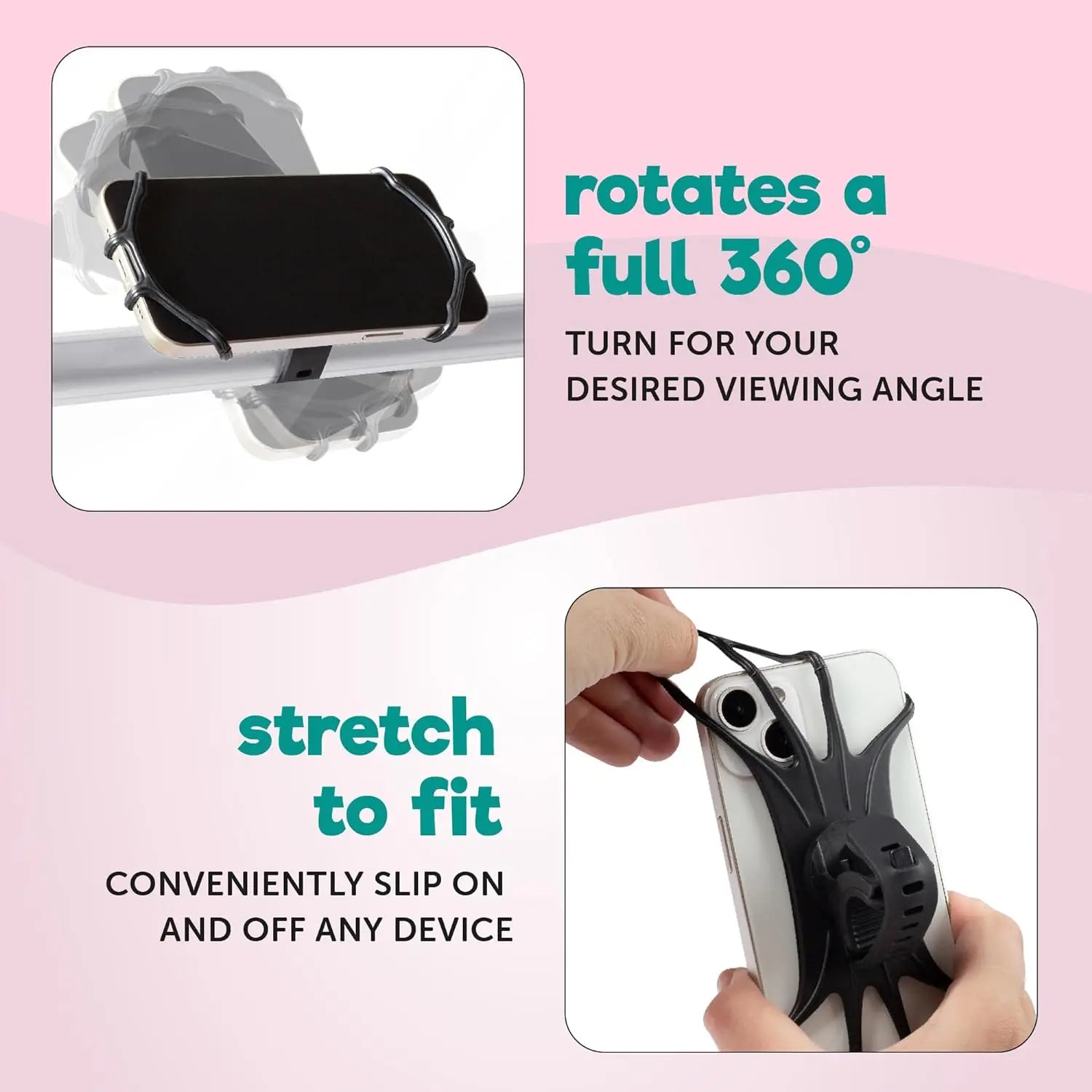 Bike Phone Holder Bicycle Mobile Cellphone Holder Motorcycle Suitable for various phone models