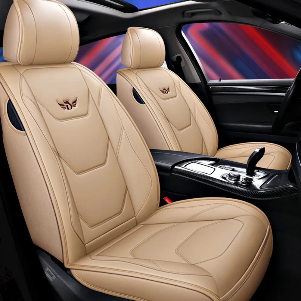 Universal Car Seat Covers for Hyundai Solaris Tucson Kona Getz IX35 Creta I40 Accent Santa Fe — Full Set Accessories