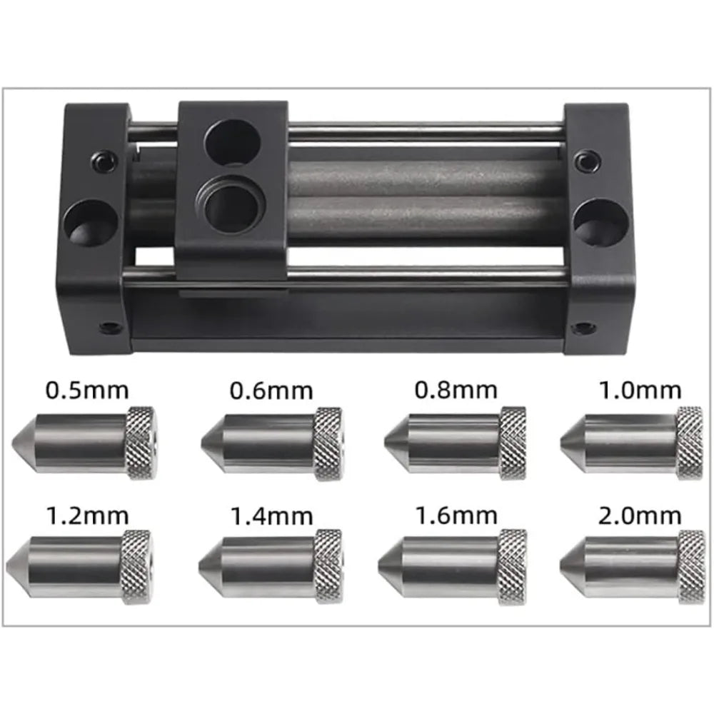 Watch Repair Tools Screwdriver Sharpener Slotted Screwdriver Bit Trimmer Stainless Steel Screwdriver Sharpener Regeneration Tool