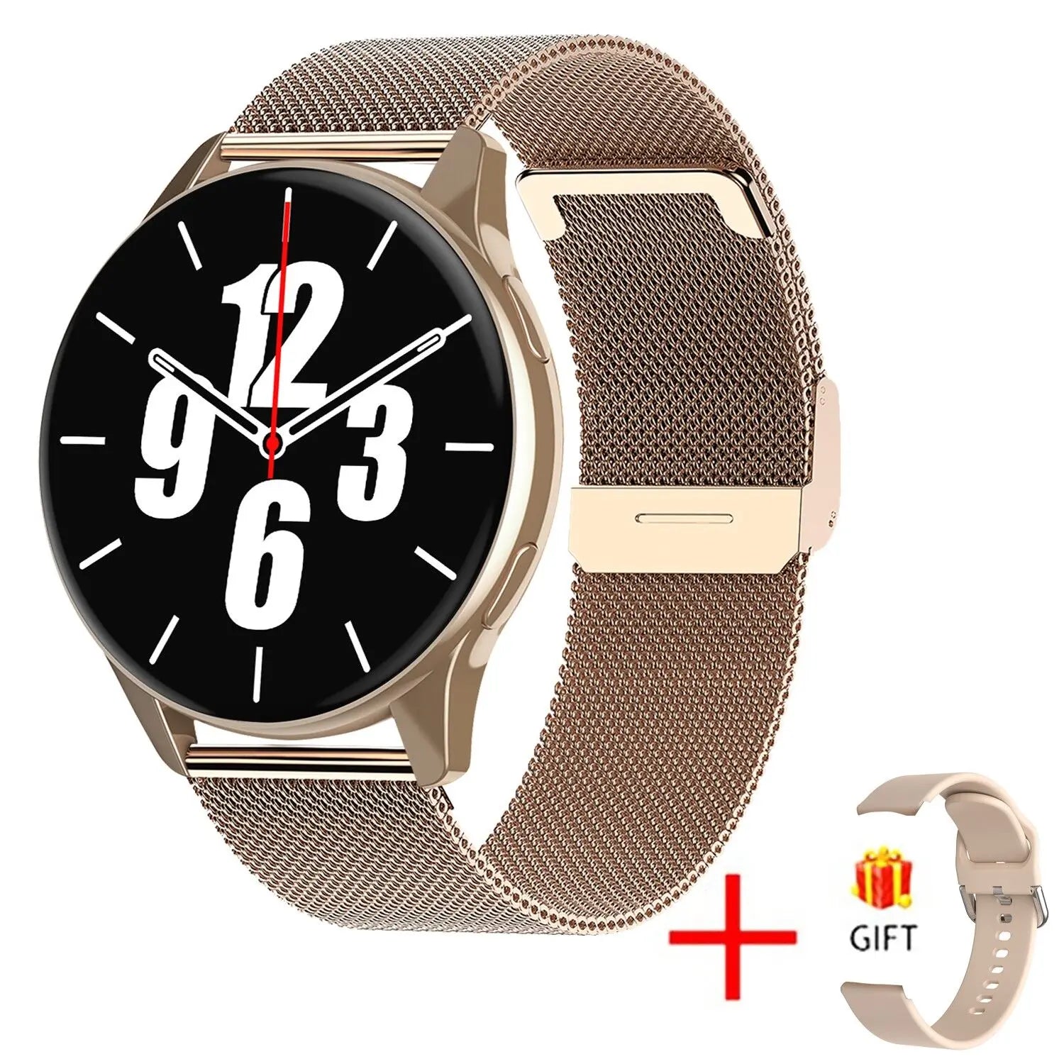 LIGE New Smart Watch 2025 Wireless Charging Smartwatch – Bluetooth Calls, Custom Watch Face, Fitness Bracelet