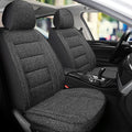 Four Season Universal Car Seat Cover Linen Fabric Front Single Seat Cushion Auto Suv Truck Van All-inclusive Protector Cover