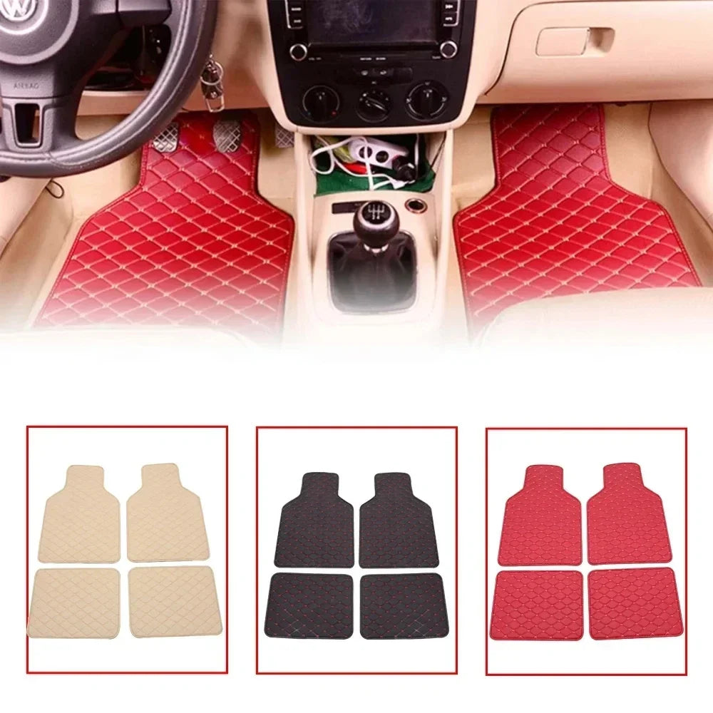 Alfombrillas universales para coche 4 piezas – Varios colores