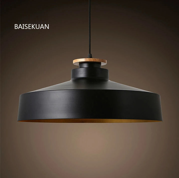 Nordic Industrial Chandelier – Retro Single Head Restaurant & Café Lamp