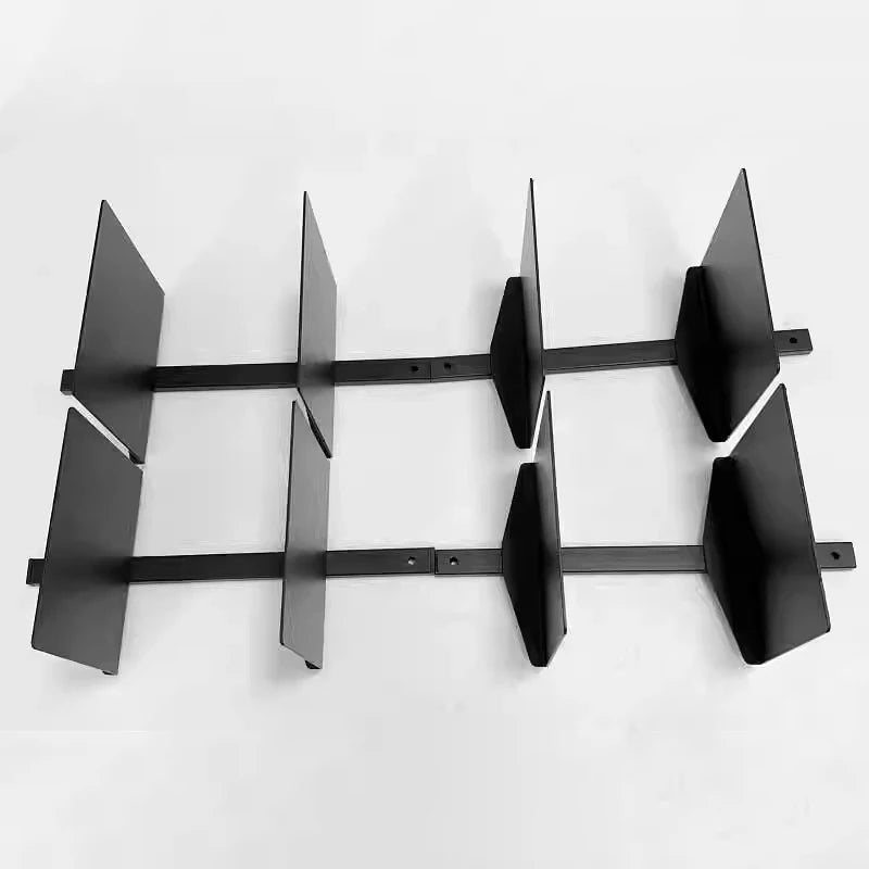 Modern Metal Wall Bookshelf – Multifunction Living Room Storage Organiser