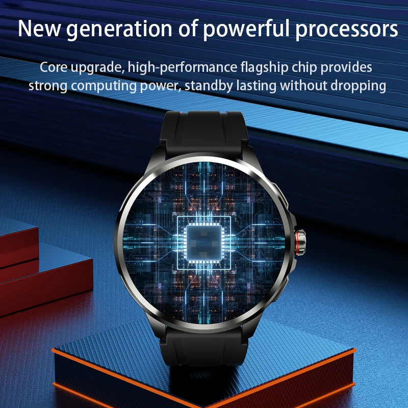 Original H99 Smart Watch Android Watches 1.95inch Amoled Screen Men's Smartwatch With 8MP Rotating Camera GPS WIFI Sim Card Slot