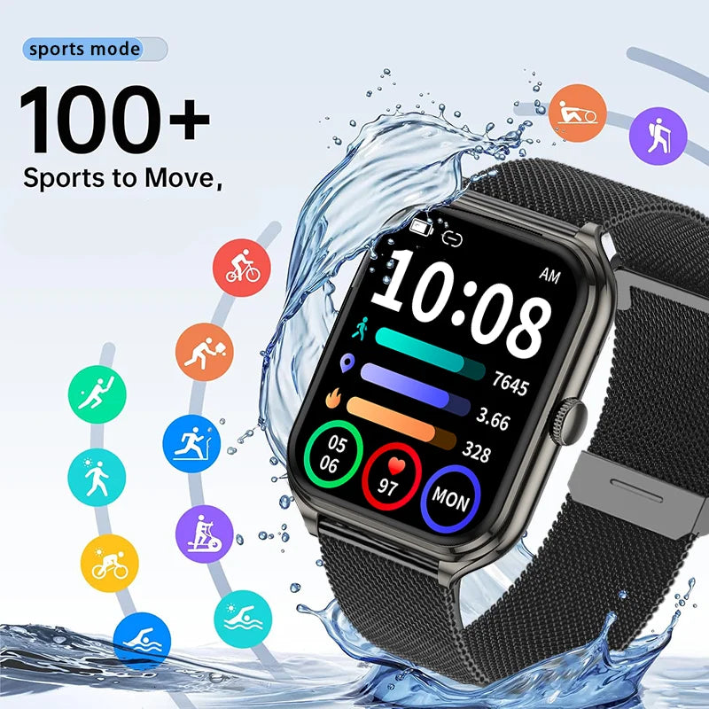 1.93-Inch Ultra-Thin AMOLED Smartwatch with Wireless Calling
