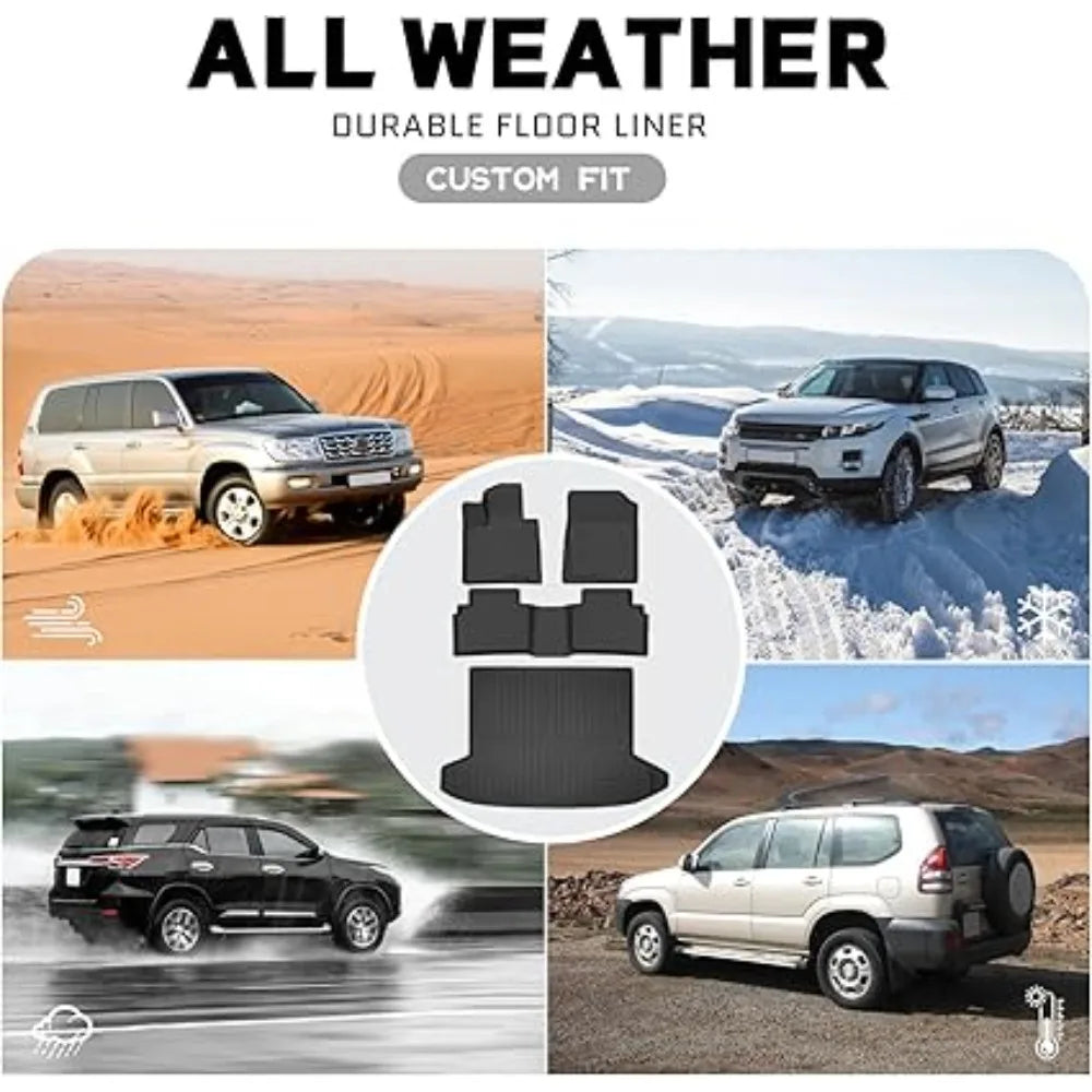 Hyundai Tucson Floor Mats 2022–2025 – All-Weather Full Set