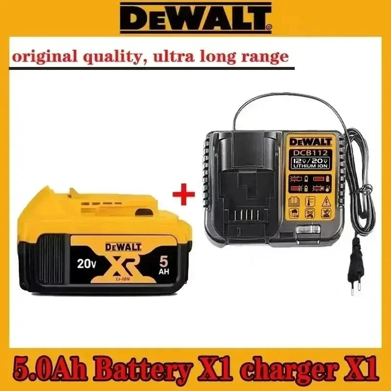 Original DEWALT 20V/60V Battery — DCB606 DCB609 DCB182 DCB205 DCB206 DCB209 | 18V 6Ah 9Ah