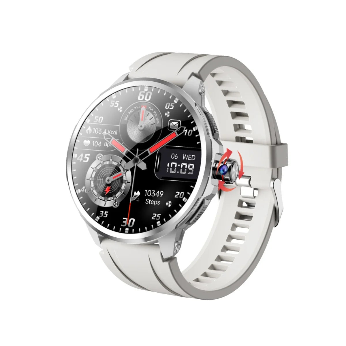 Original H99 Smart Watch Android Watches 1.95inch Amoled Screen Men's Smartwatch With 8MP Rotating Camera GPS WIFI Sim Card Slot