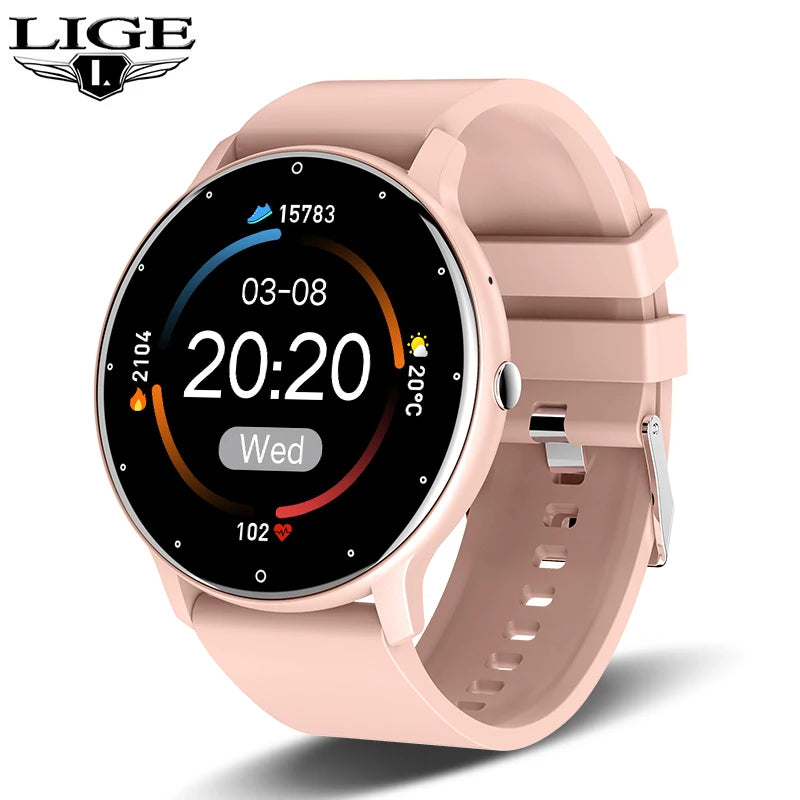 LIGE Smartwatch for Women & Men – Bluetooth Calls and Fitness Tracking