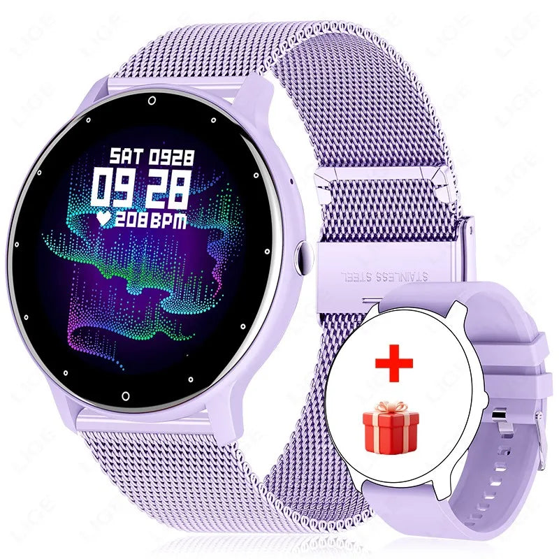 LIGE Smartwatch for Women & Men – Bluetooth Calls and Fitness Tracking