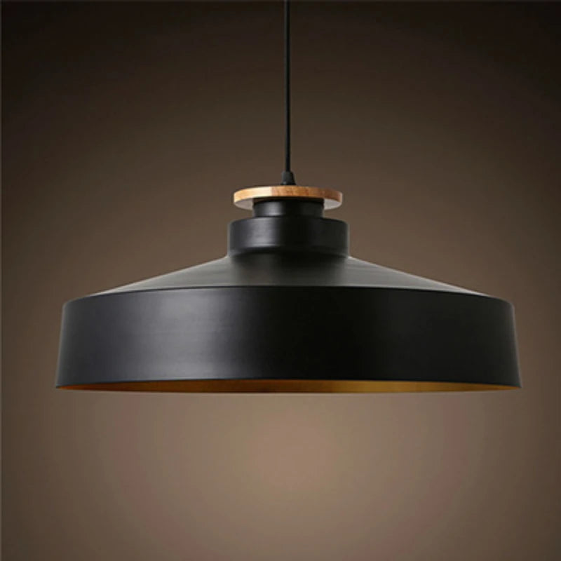 Nordic Industrial Chandelier – Retro Single Head Restaurant & Café Lamp