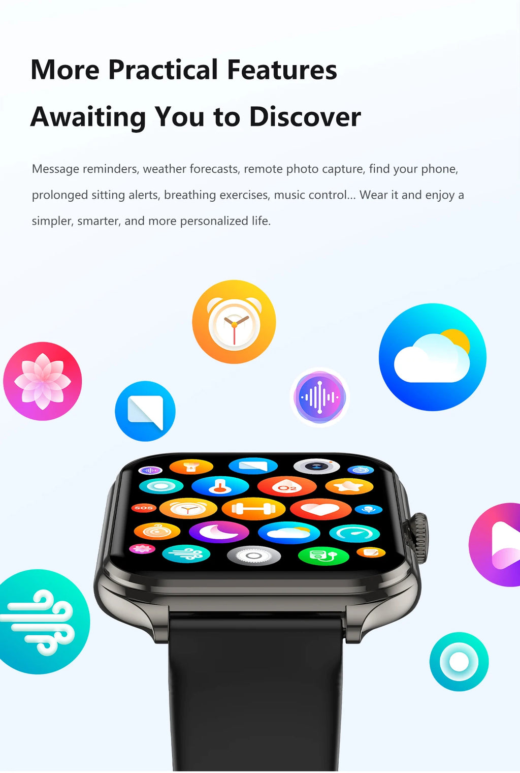 1.93-Inch Ultra-Thin AMOLED Smartwatch with Wireless Calling