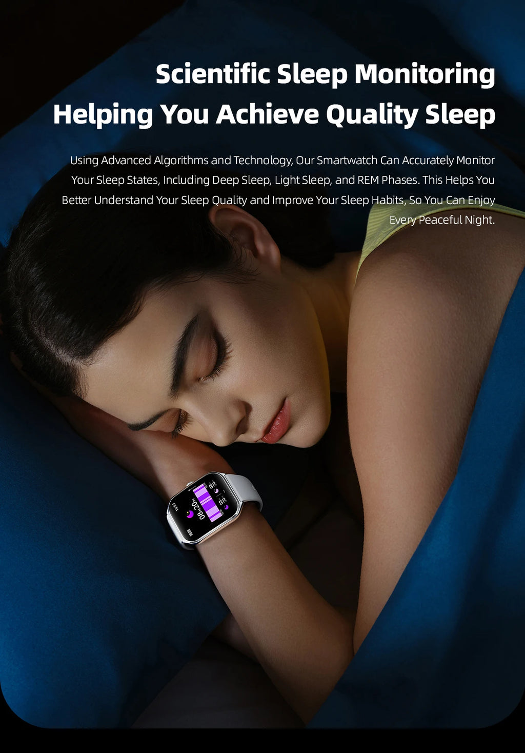 1.96-Inch AMOLED Smartwatch with Bluetooth Calling – Always-On Display