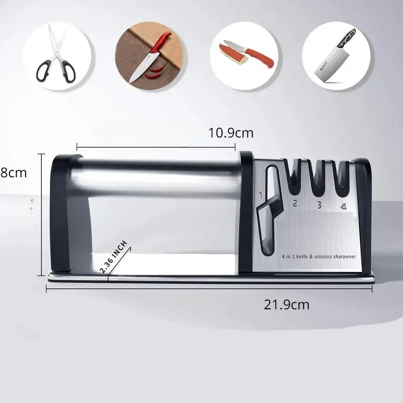 Kitchen utensil Knife sharpener is convenient and fast