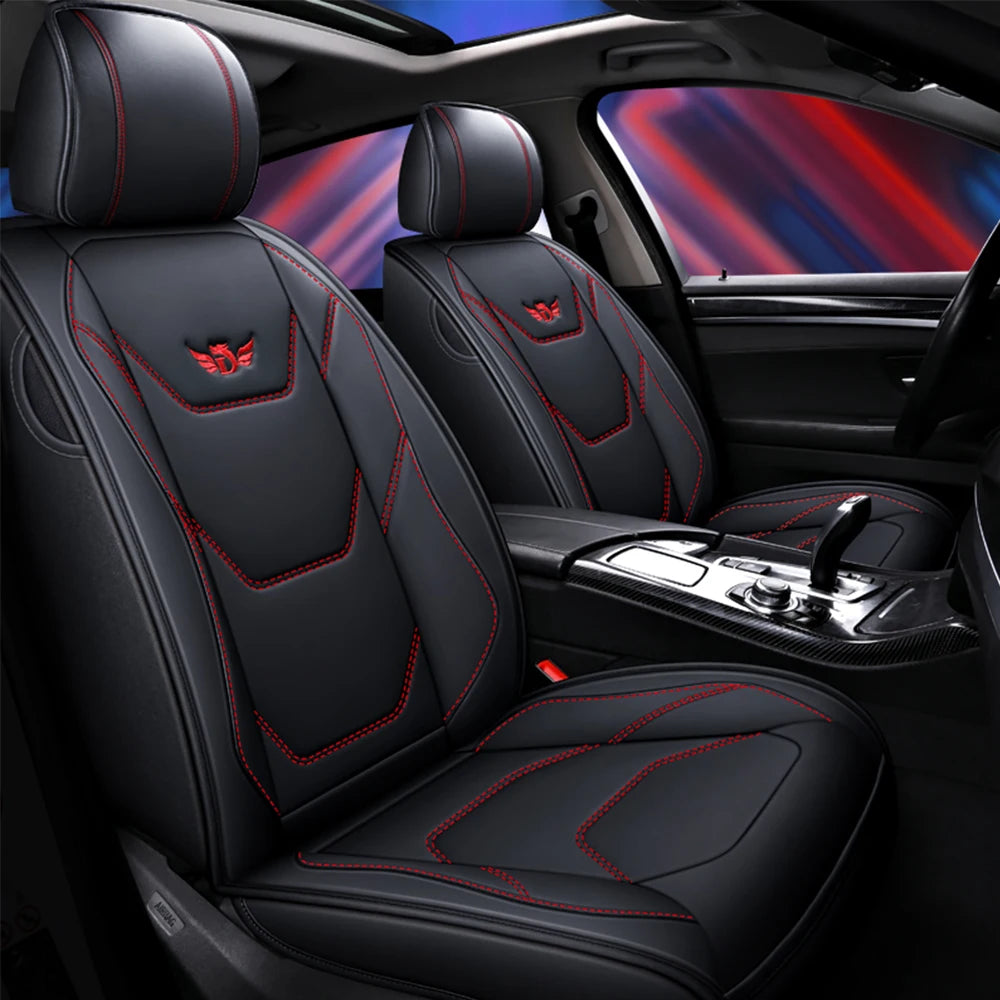 Universal Car Seat Covers for Hyundai Solaris Tucson Kona Getz IX35 Creta I40 Accent Santa Fe — Full Set Accessories