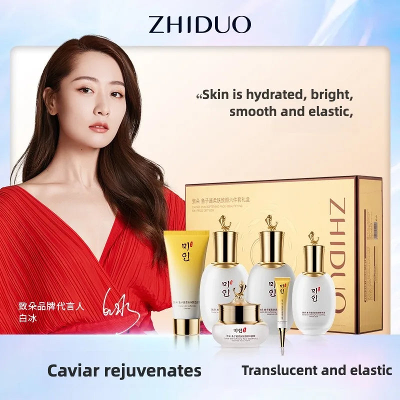 Caviar Anti-Wrinkle Skincare Set – Firming, Lifting & Hydrating Face Kit for All Skin Types