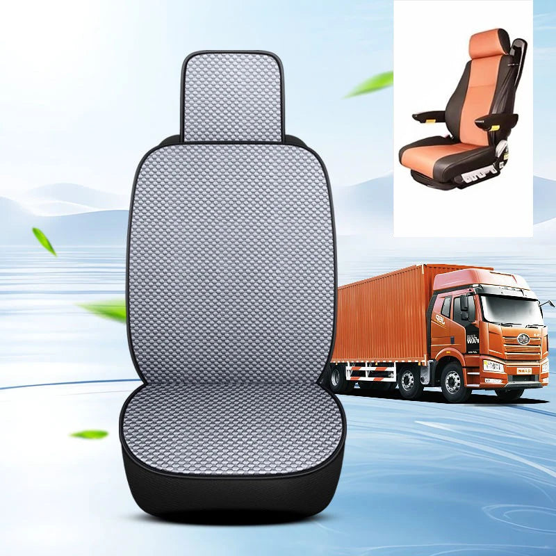 Truck Lorry BusTrucks Seat Cushion Cover for KAMAZ SCANIA IVECO ISUZU MAN Renault DAF Hino TATRA SANY Summer Cool Brethable