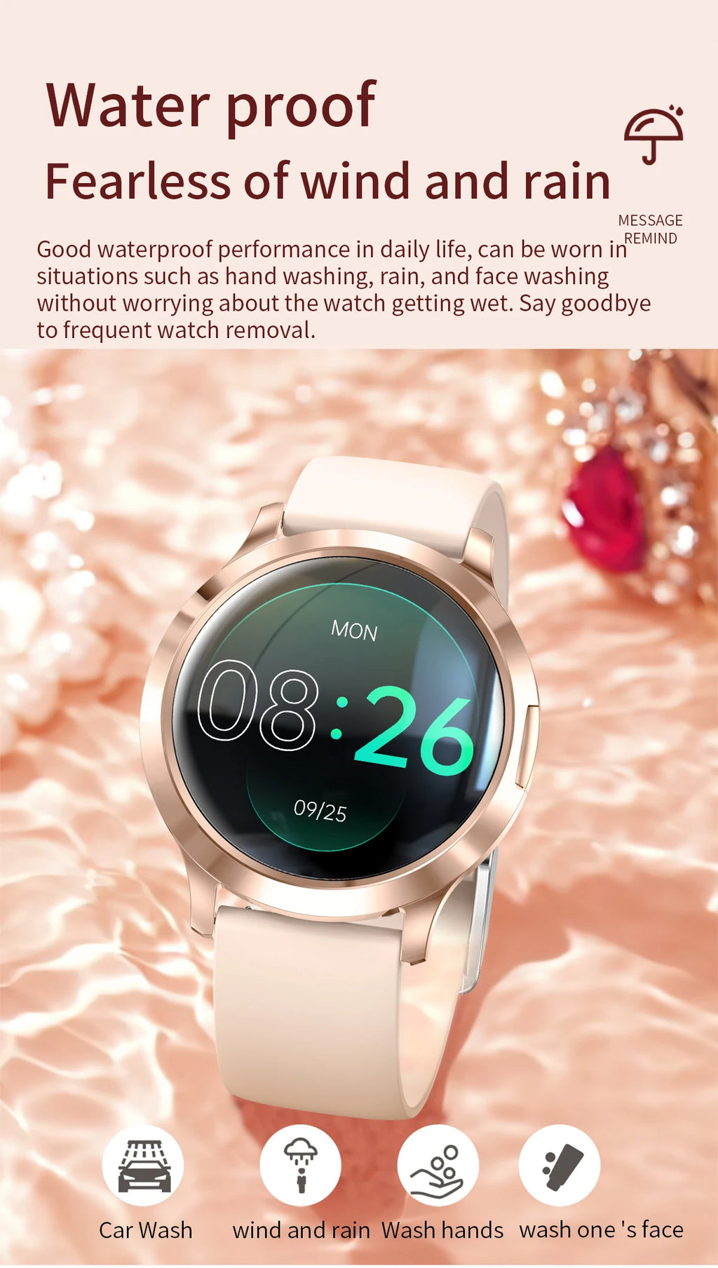 1.32-Inch AMOLED Smartwatch with 100+ Sports Modes & Bluetooth Calling