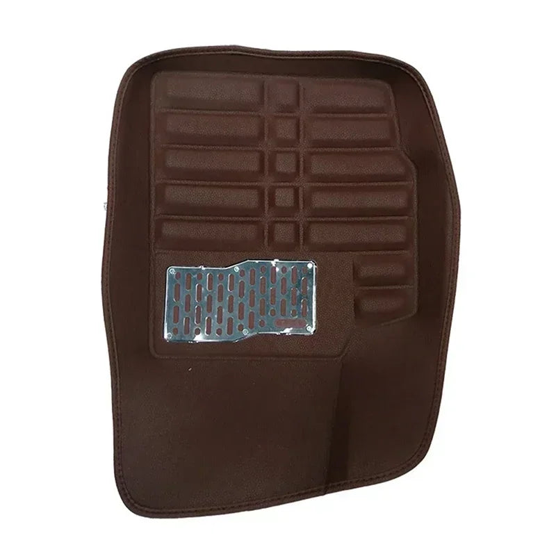 Car floor mat universal anti slip mat new car interior PU leather durable anti slip mat Accessories