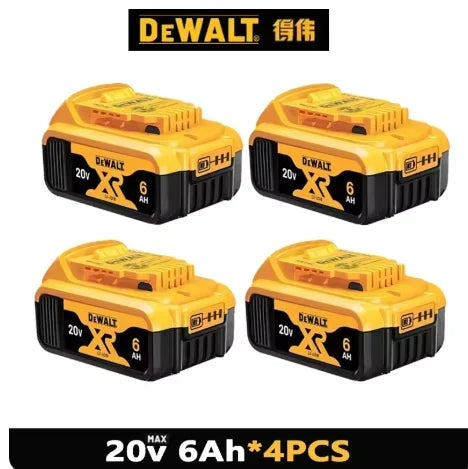 Original DEWALT 20V/60V Battery — DCB606 DCB609 DCB182 DCB205 DCB206 DCB209 | 18V 6Ah 9Ah