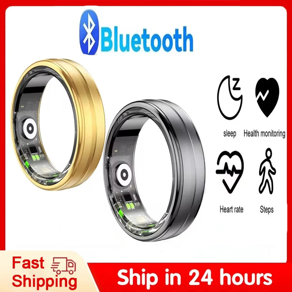 2026 R06 Smart Ring – IP68 Waterproof Health Monitor, Fitness Tracking, Multiple Sport Modes