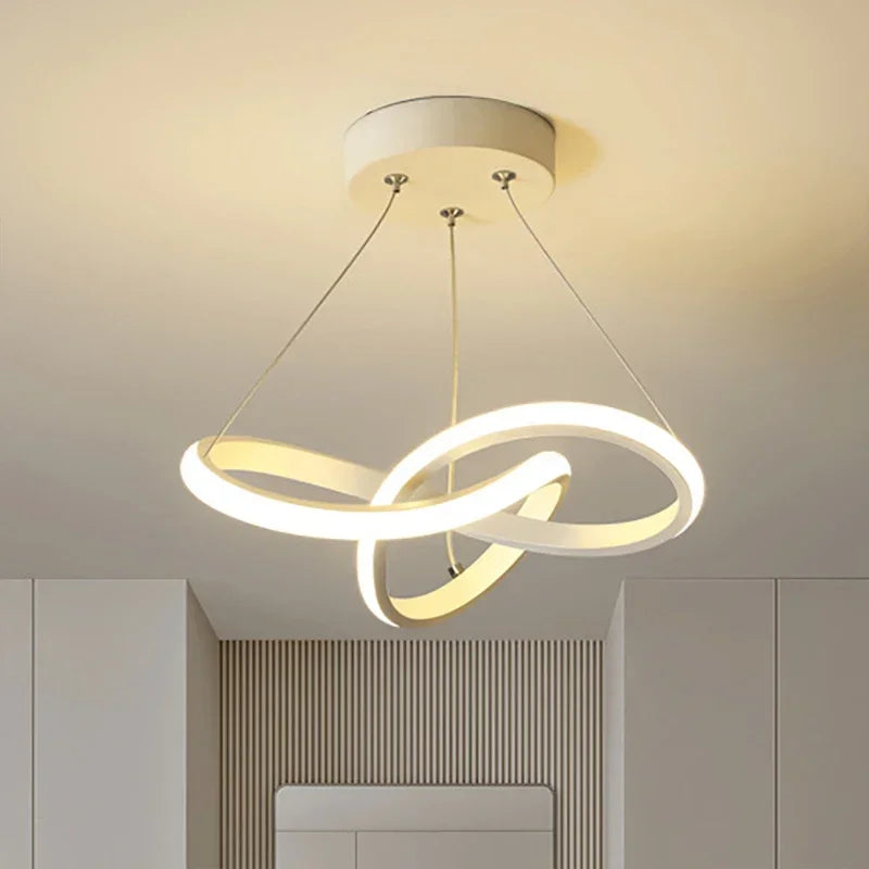 Lámpara colgante de techo LED nórdica – Comedor, dormitorio y sala de estar