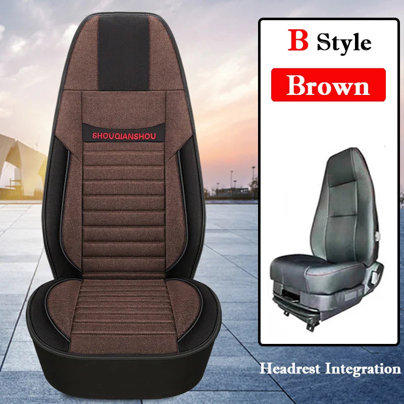 Truck Lorry Bus Auto Seat Cushion Cover for SCANIA Volvo Benz Renault DAF IVECO Hino TATRA Iveco Kenworth Peterbilt Freightliner