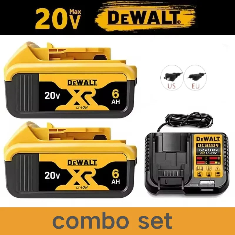 Original DEWALT 20V/60V Battery — DCB606 DCB609 DCB182 DCB205 DCB206 DCB209 | 18V 6Ah 9Ah