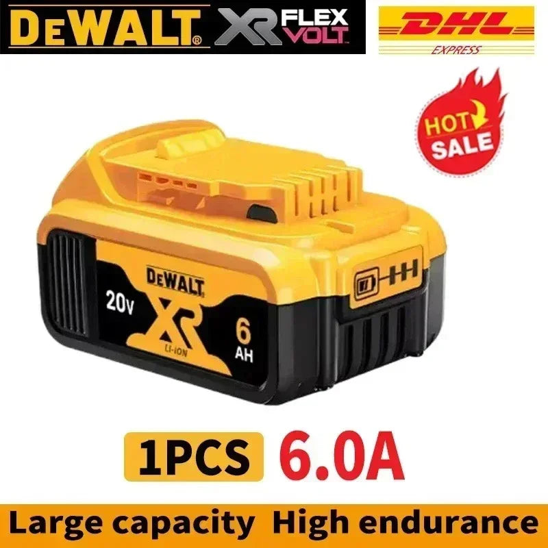 Original DEWALT 20V/60V Battery — DCB606 DCB609 DCB182 DCB205 DCB206 DCB209 | 18V 6Ah 9Ah
