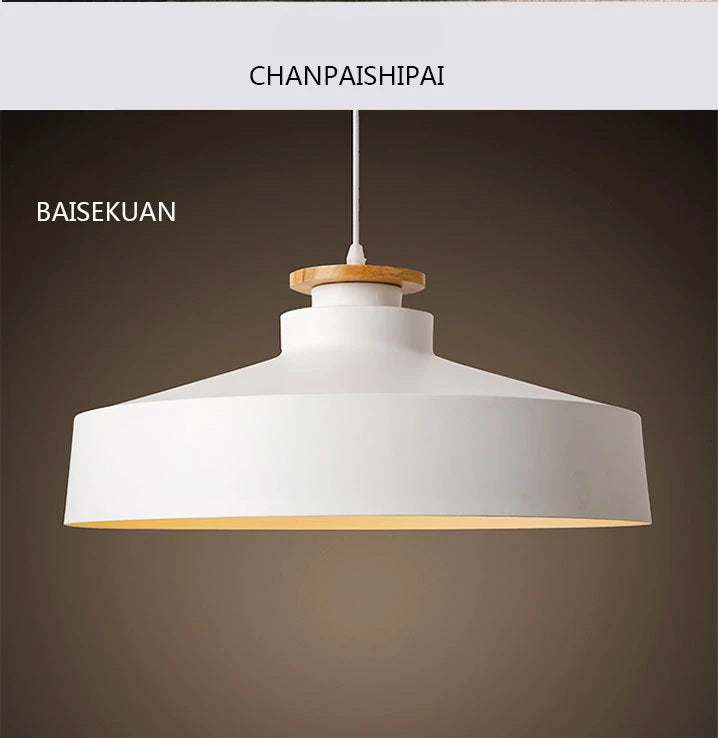 Nordic Industrial Chandelier – Retro Single Head Restaurant & Café Lamp