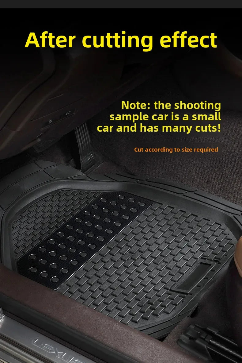 Alfombrillas de goma universales para coche para todas las estaciones Alfombrillas impermeables Alfombrillas protectoras para el interior de vehículos para automóviles