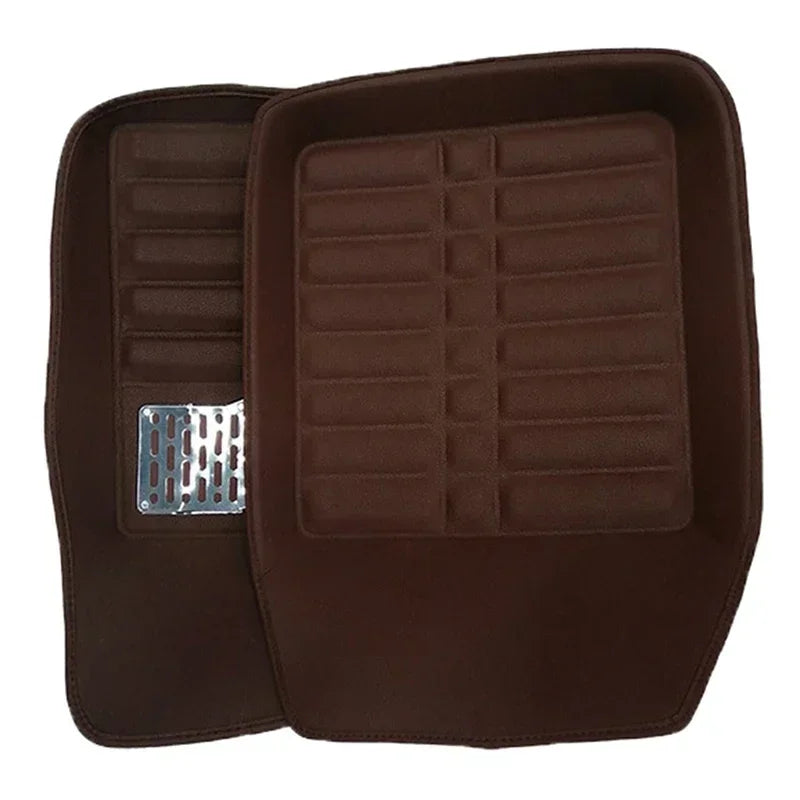 Car floor mat universal anti slip mat new car interior PU leather durable anti slip mat Accessories