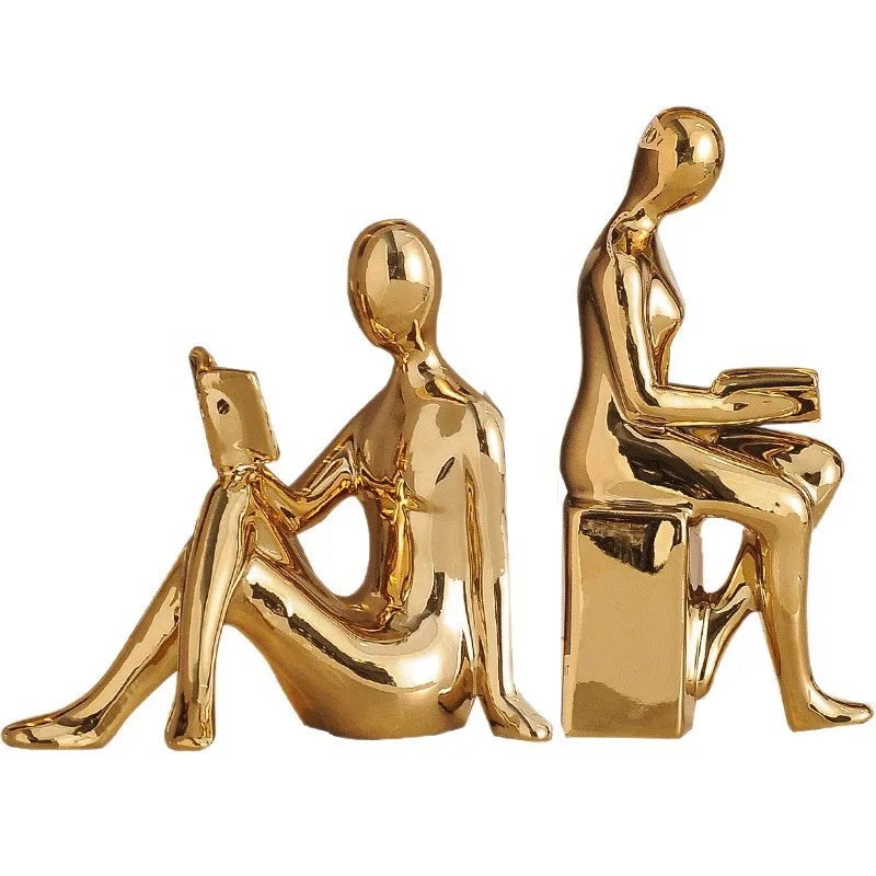Creative Sitting Doll Figurine Desktop Ornament