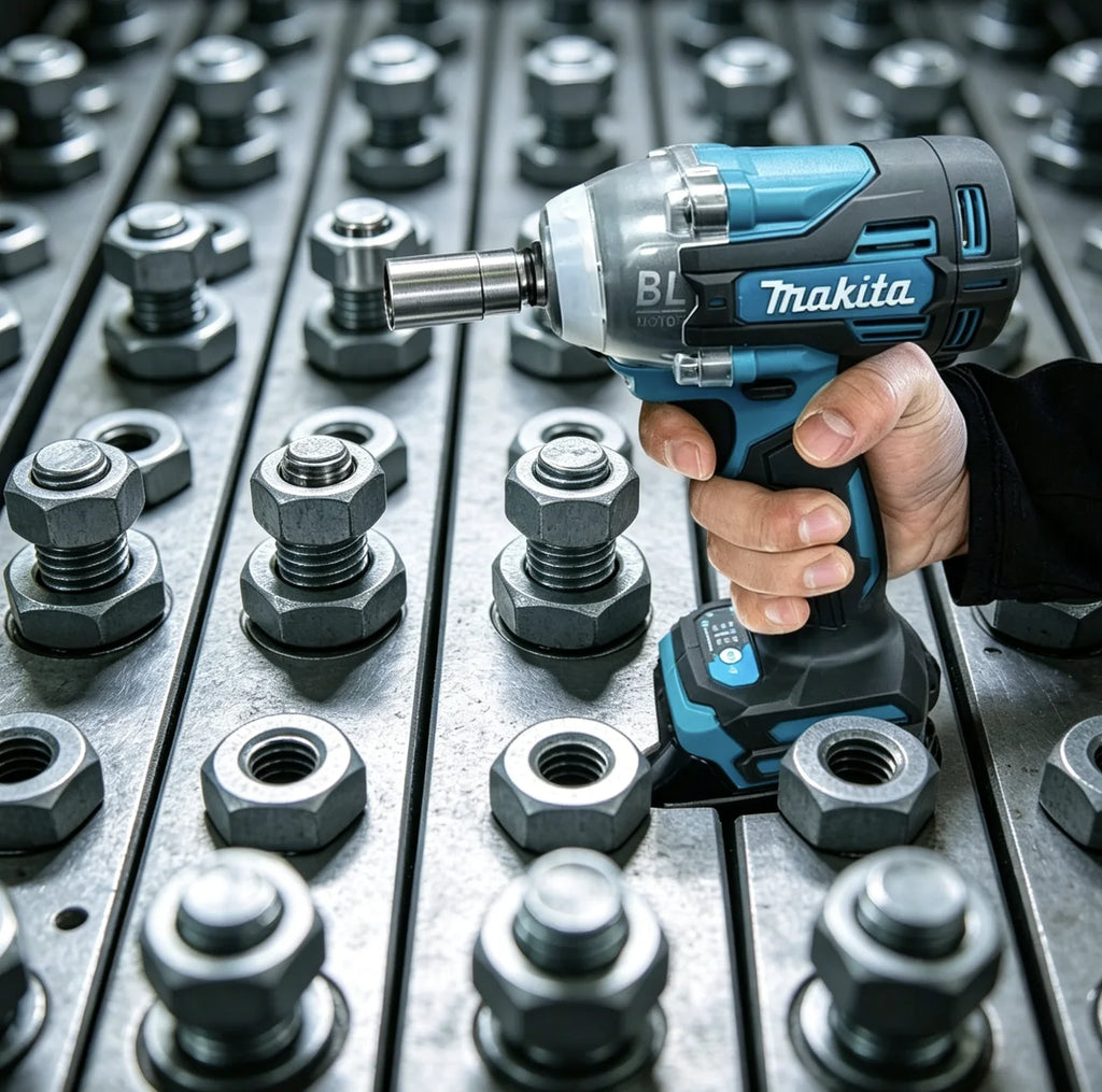Makita 18V TW004G Brushless Electric Impact Wrench — High Torque Wind Cannon