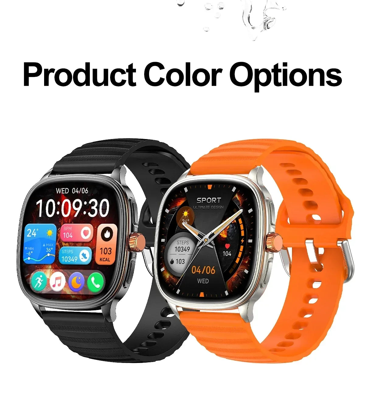 1.39-Inch AMOLED Smartwatch with NFC, Bluetooth Calling & 100 Sports Modes