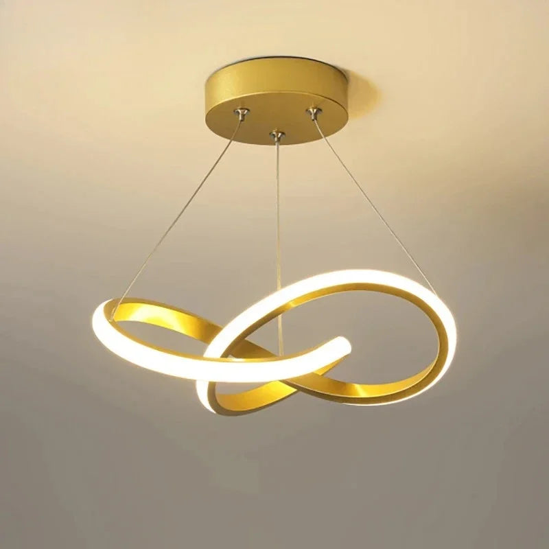 Lámpara colgante de techo LED nórdica – Comedor, dormitorio y sala de estar