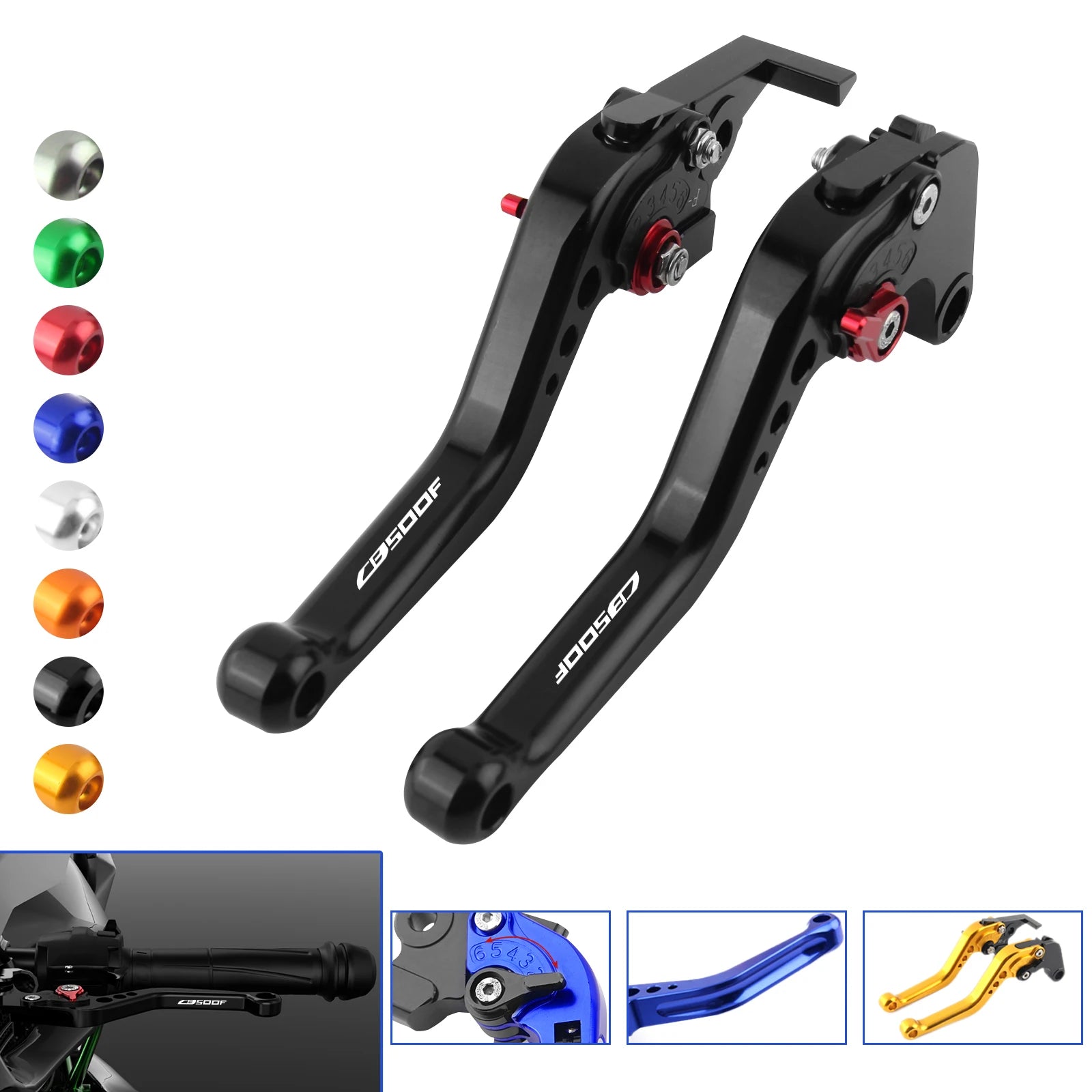Motorcycle Accessories  Short Brake Clutch Lever Handles For Honda CB500F 2013 2014 2015 2016 2017 2018 2019 2020 2021