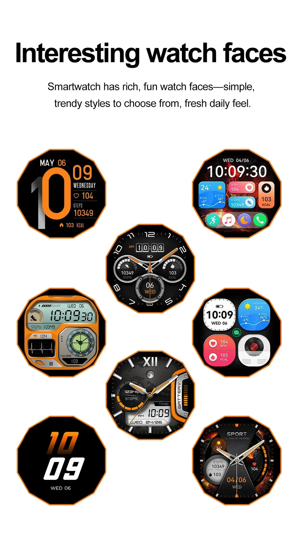 1.39-Inch AMOLED Smartwatch with NFC, Bluetooth Calling & 100 Sports Modes